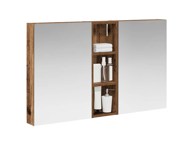 Ensemble de meubles de salle de bain 3 pcs 100x10.5x60.5 cm shl5312 - Conforama C