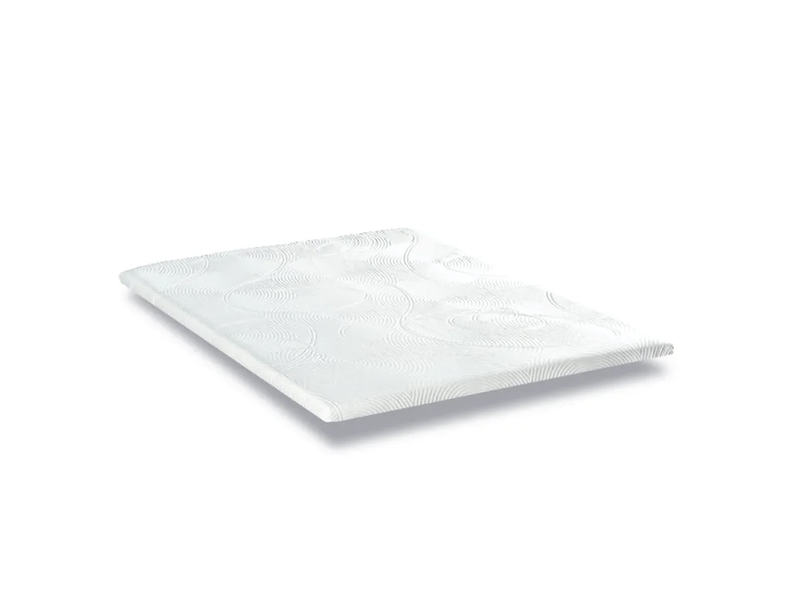  Surmatelas mémoire de forme et gel fraîcheur 6 cm harmonie 90x200 cm - blanc 3SU09.0920 - Conforama A