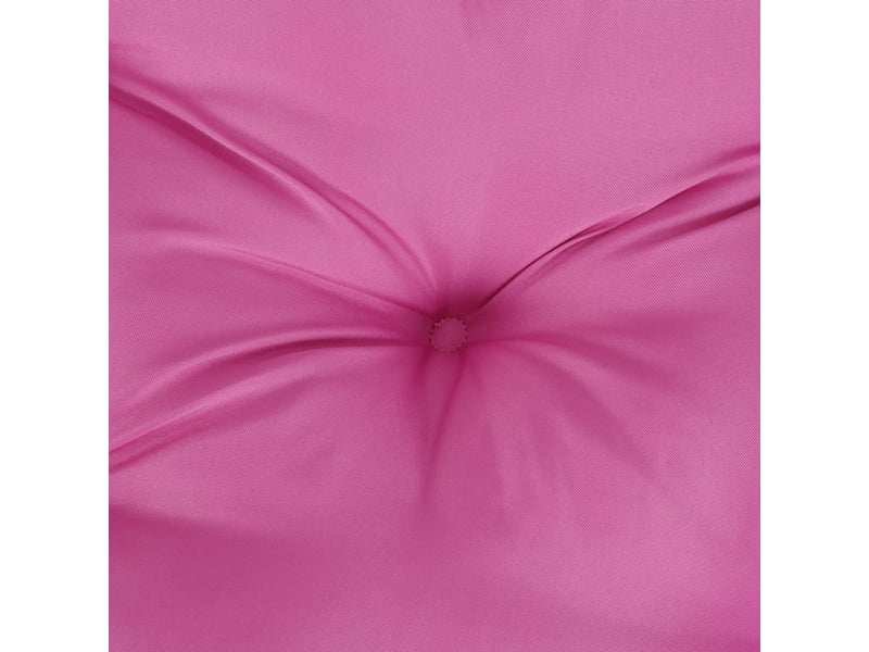  Coussin rond, coussin d'assise rose ø 60 x11 cm tissu oxford cf56627  - Conforama E