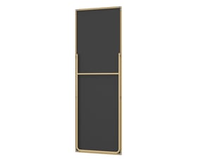 Miroir rectangulaire à poser coloris doré <strong></strong> <strong></strong> - 140 cm x 40 cm