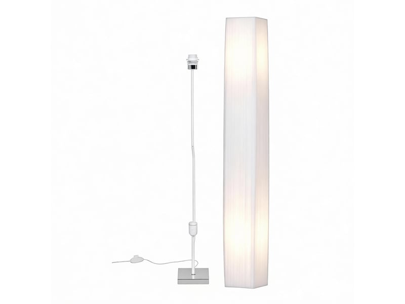  Lampadaire colonne design élégant pour salon et chambre, silhouette fine, ampoule non incluse  - Conforama D
