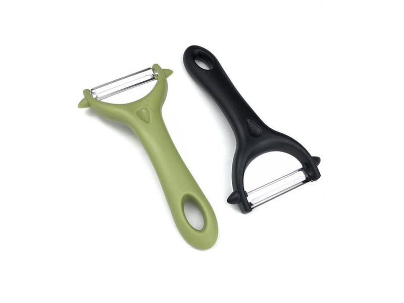  2 pcs éplucheur universel, econome legumes inox eplucheur legumes manuel eplucheur pomme (noir+vert)  - Conforama A