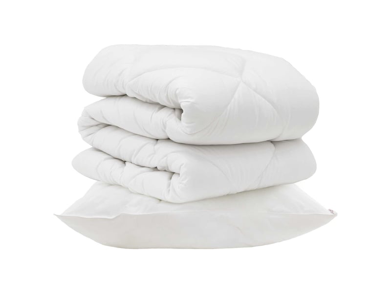  Couette avec oreiller 2 pièces - duvet blanc microfibre  - Conforama A
