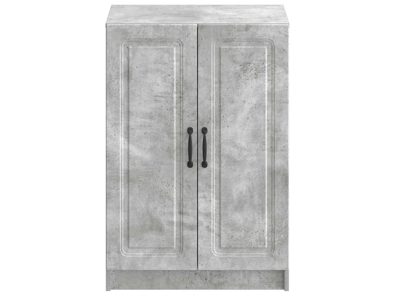  Meuble à chaussures, cabinet à chaussures utrecht 59,5x39,5x87 cm gris béton  - Conforama D