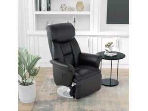 Fauteuil relax manuel  ULEVR Simili noir