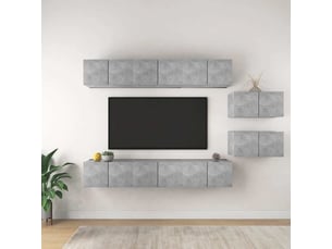Meuble tv coloris gris 60 cm <strong></strong>  <strong></strong>