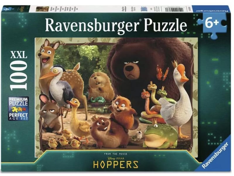  Puzzles enfants 100 xxl pieces - les secrets du monde animal 043638 - Conforama A