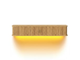 Meuble tv coloris naturel 175 cm SWEIKO