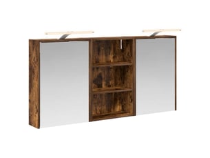 Ensemble de meubles de salle de bain 3 pcs 126x16x62.5 cm shl6606