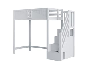 Lit simple 90x200 cm PHOEBE CAT   coloris gris