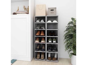 Meuble à chaussures 3 paire(s)  <strong></strong>  <strong></strong> coloris argenté