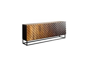 Buffet 4 porte(s)   MEUBLORAMA  - 177 cm coloris bois clair 