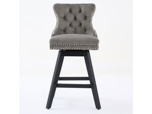 tabouret de bar assise réglable en hauteur  PANGIVO W3223P403724 - gris