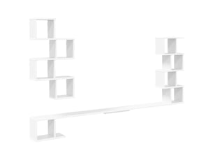 Etagère 180 cm coloris blanc  