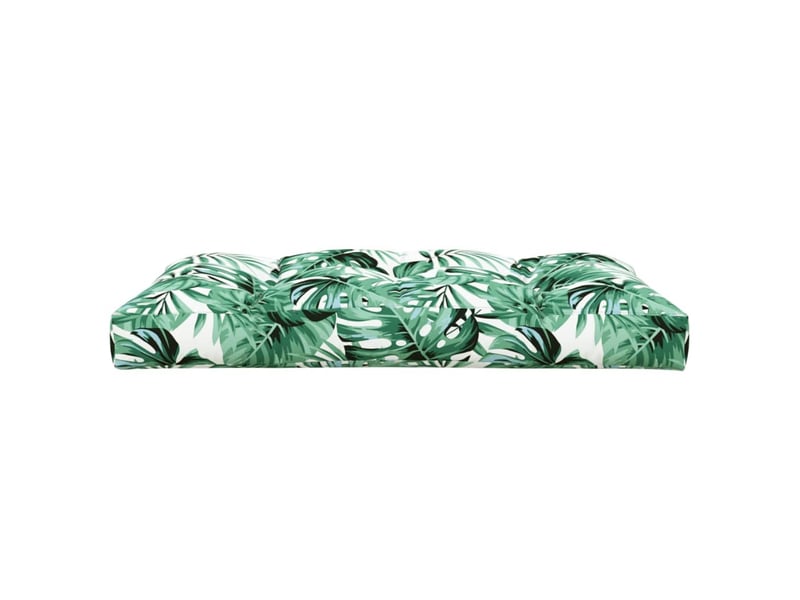  Coussin de palette, coussin de chaise, coussin de canapé vert 120x80x12 cm tissu cf55486  - Conforama D