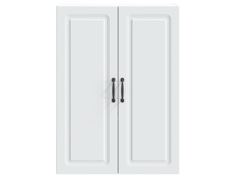  Armoire murale salon, meuble de rangement 66x34,5x90 cm bois d'ingénierie blanc shl9403  - Conforama D