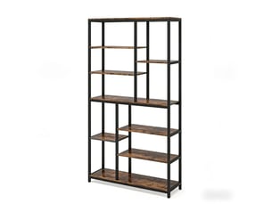 Bibliotheque coloris  bicolore 9 étagère(s) <strong>MIVRAY </strong> <strong></strong> - 100 cm x 200 cm