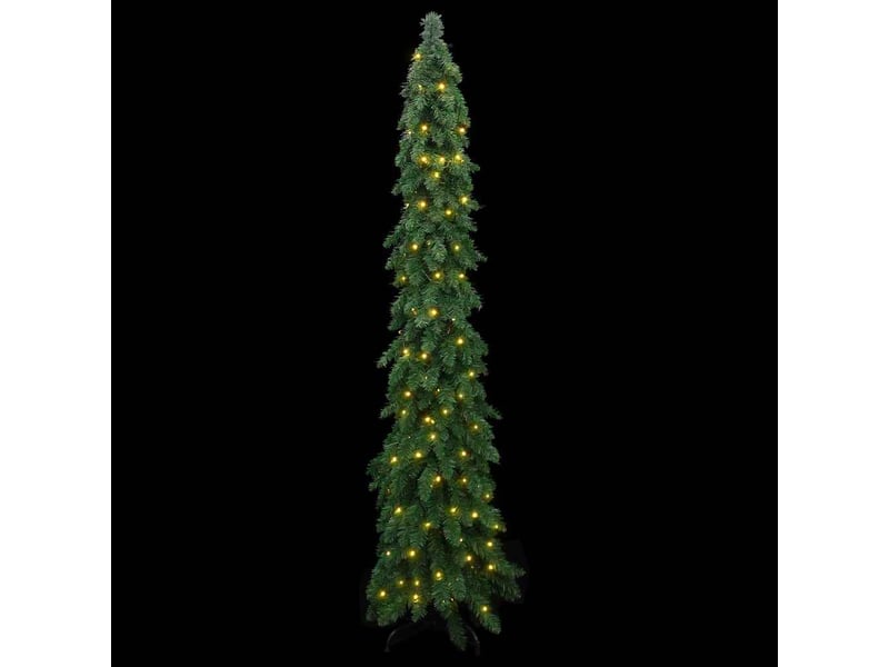  Sapin de noël, arbre de noël artificiel pré-éclairé avec 130 led 210 cm  - Conforama A