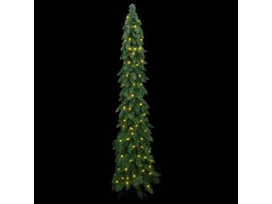 Sapin de noël, arbre de noël artificiel pré-éclairé avec 130 led 210 cm