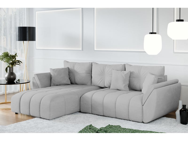Canapé d angles convertible verciani canapé méridien gris clair Verciani - Conforama B