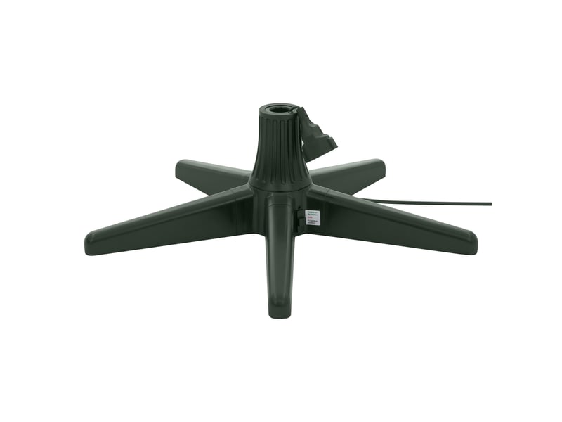 Ecd germany support de sapin de noël électrique rotatif 360°, pied réglable et stable, base tournante pour arbre artificiel jusqu'à 2,4 m et 35 kg, socle avec 3 adaptateurs, décoration intérieure ECD Germany GmbH - Conforama B