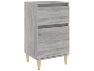 Table de chevet - cabinet de chevet - table de nuit sonoma gris 40x35x70 cm