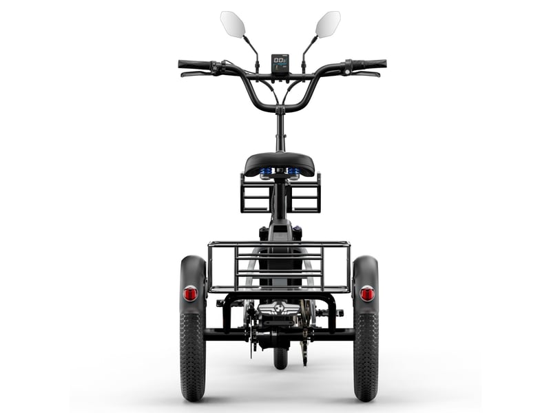  Tricycle électrique cysum ag1 pro, 750 w, batterie 48 v 20 ah, gris AG1 Pro - Conforama D