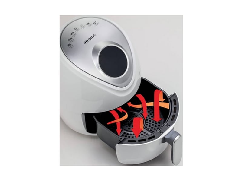  Ariete - friteuse sans huile 2.6l 1300w blanc  4616blanc - 4616BLANC - Conforama C