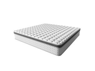 Matelas 140x200 cm <strong></strong> <strong></strong> Ressorts + mémoire de forme soutien Medium épaisseur 25 cm