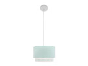 Lustre fabrilamp trazos 1 x e27 vert d’eau 30 x 30 cm