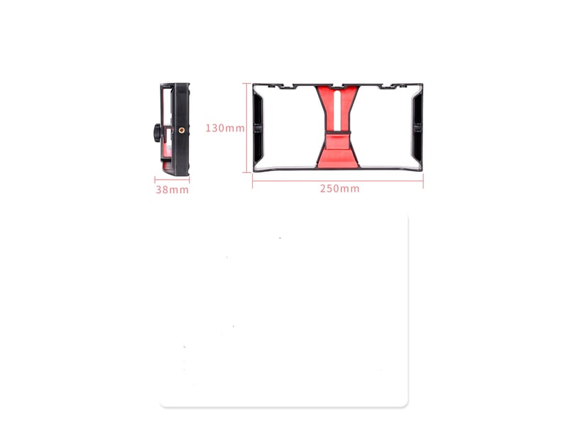  Kit vidéo rig handheld – stabilisateur pour smartphone, iphone et appareil photo  - Conforama D