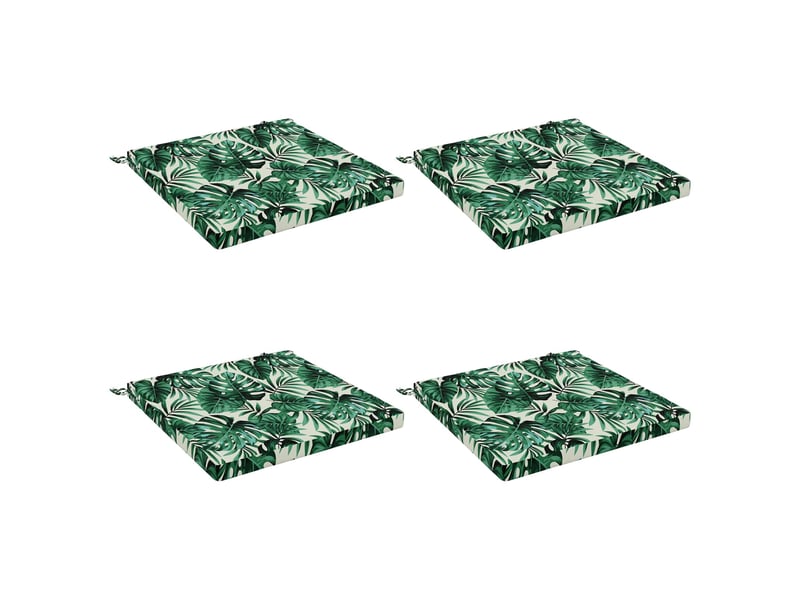Lot de 4 coussins de siège, coussins d'assise soest 100 % polyester cf60235 - Conforama A
