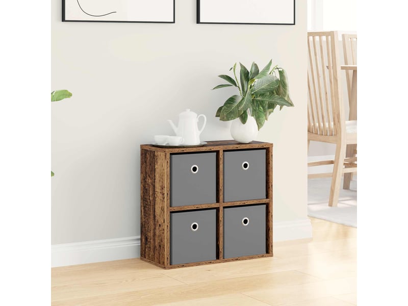  Buffet - bahut - meuble de rangement bois ancien 49,5 x 22 x 47 cm  - Conforama D