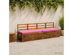 Coussin de banc, coussin d'assise, coussin pour chaisecanapé 1 pièce vught 100 % polyester rose cf52151