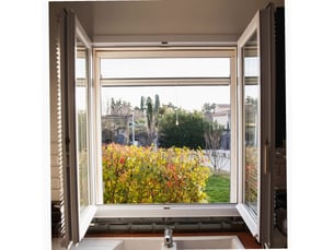 Moustiquaire enroulable aluminium werka pro 100 x 160 cm