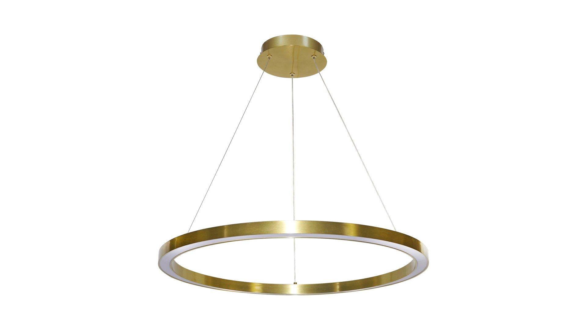 CONFORAMA Suspension Métal 120 cm doré SVEA