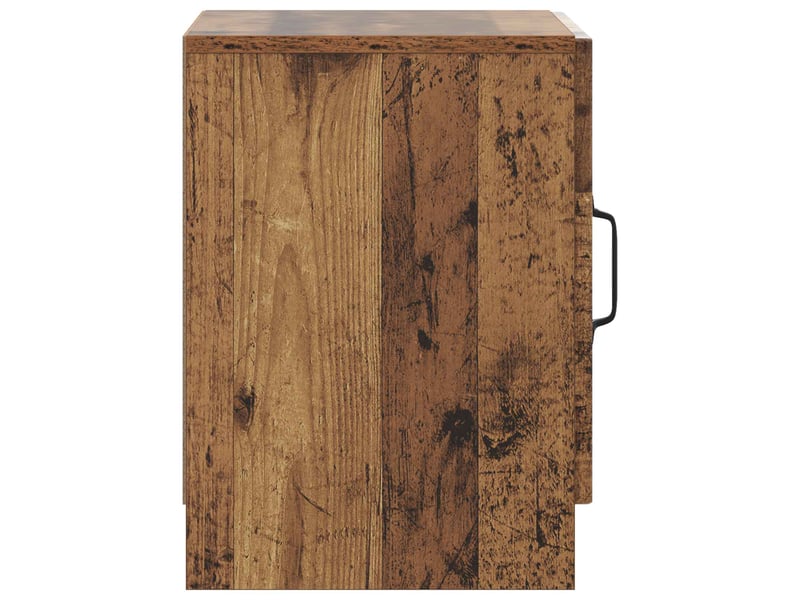  Table de chevet - cabinet de chevet - table de nuit bois ancien 43 x 34,5 x 47 cm  - Conforama E