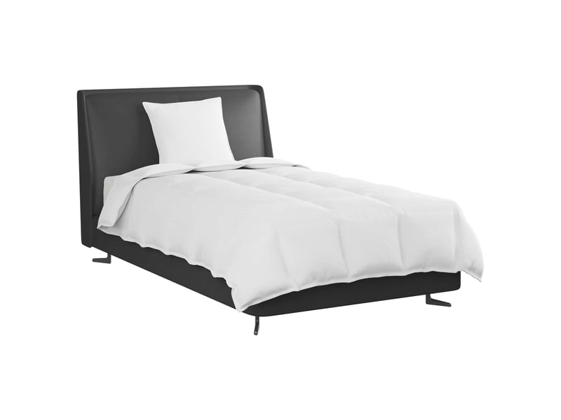  Duvet 2-en-1 avec oreiller 2 pcs - couette blanc plume de canard  - Conforama C