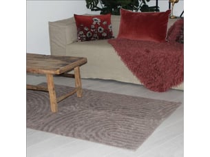 Tapis relief circle courbe 60x90 cm