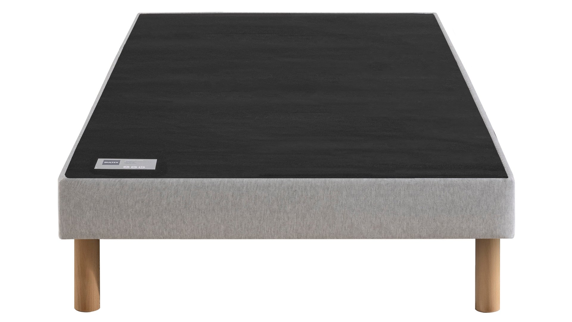 SOMMIER TAPISSIER DÉCO 120X190 CM BULTEX AIR FERME DECO gris Conforama