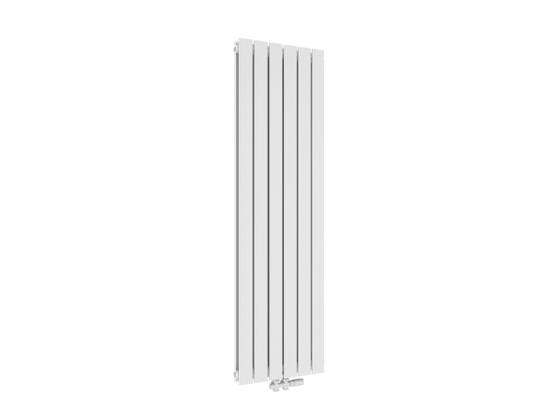 Emke radiateur eau chaude en acier tube plat radiateur mural blanc 160 x 46 cm 1449w double couche - Conforama A