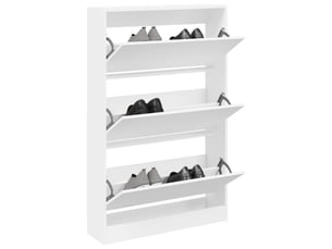 Meuble à chaussures 3 paire(s)  <strong></strong>  <strong></strong> coloris blanc