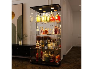 Vitrine coloris noir <strong></strong> <strong></strong> - x