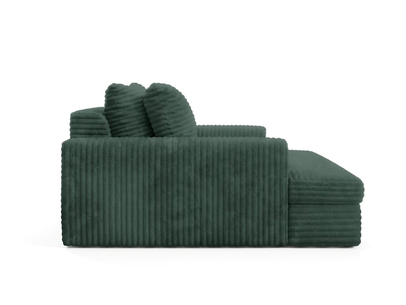  Canapé caldo tilia à confort élevé couleur : tilia vert fonce  - Conforama E