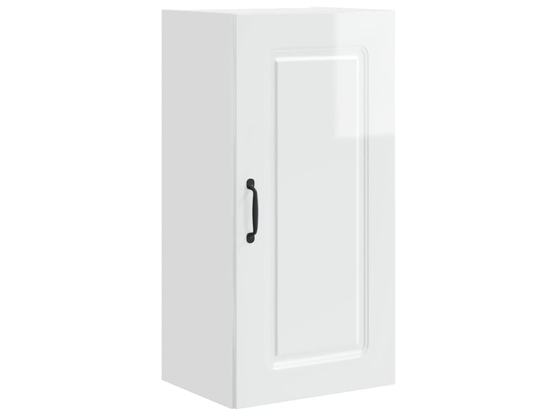  Meuble mural de cuisine | armoire de cuisine blanc brillant 40x31x80cm shl4030  - Conforama A