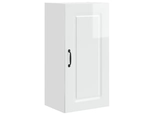 Meuble mural de cuisine | armoire de cuisine blanc brillant 40x31x80cm shl4030