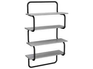 Etagère 80 cm coloris gris