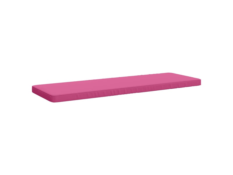  Lot de 2 coussins de banc, coussins d'assise vught 100 % polyester rose cf58064  - Conforama D