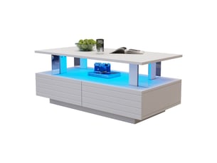 Table basse  coloris blanc <strong></strong> <strong></strong>