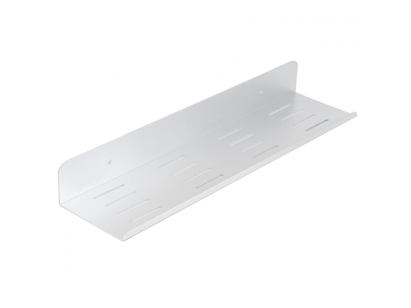 Étagère de salle de bain murale en aluminium de 40 cm pour rangement à domicile - Conforama A